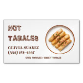 Carte De Visite Magnétique Tamales (devant)