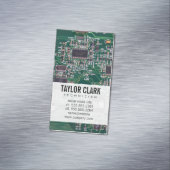 Carte De Visite Magnétique Technicien | Ingénieur logiciel (In Situ)