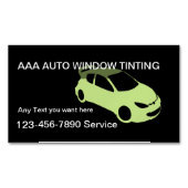 Carte De Visite Magnétique Teinture automatique de fenêtre (devant)