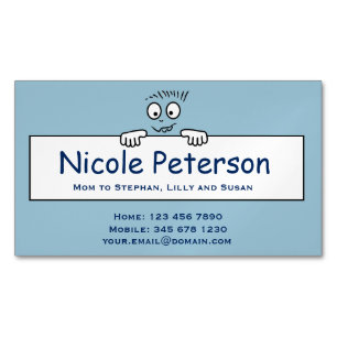 Carte De Visite Magnétique Télécarte de maman