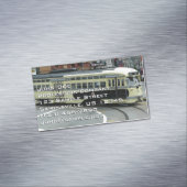 Carte De Visite Magnétique Téléphérique de San Francisco (In Situ)