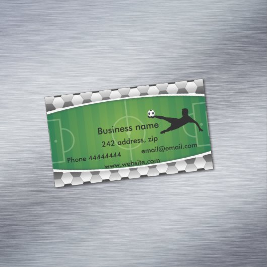 Carte De Visite Magnétique Terrain de football (In Situ)