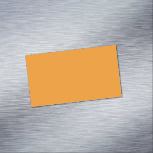 Carte De Visite Magnétique Texture de fond orange rétro pour la conception gr