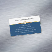 Carte De Visite Magnétique Thème du procureur exécutif moderne (In Situ)