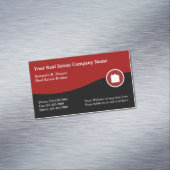 Carte De Visite Magnétique Thème Industrie Immobilier (In Situ)