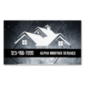Carte De Visite Magnétique Toit Handyman Réparation Construction Toit (devant)