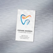Carte De Visite Magnétique Tooth Brush and Tooth Logo | Dental (In Situ)