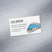 Carte De Visite Magnétique Train à grande vitesse (In Situ)