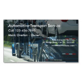 Carte De Visite Magnétique Transport automatique (devant)