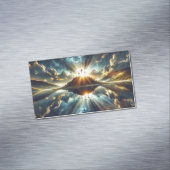 Carte De Visite Magnétique Trois croix sur un lac (In Situ)