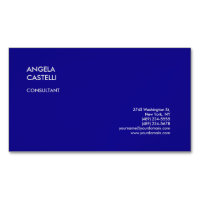 Ultramarine Bleu tendance moderne minimaliste plat