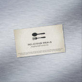 Carte De Visite Magnétique Ustensiles alimentaires (In Situ)