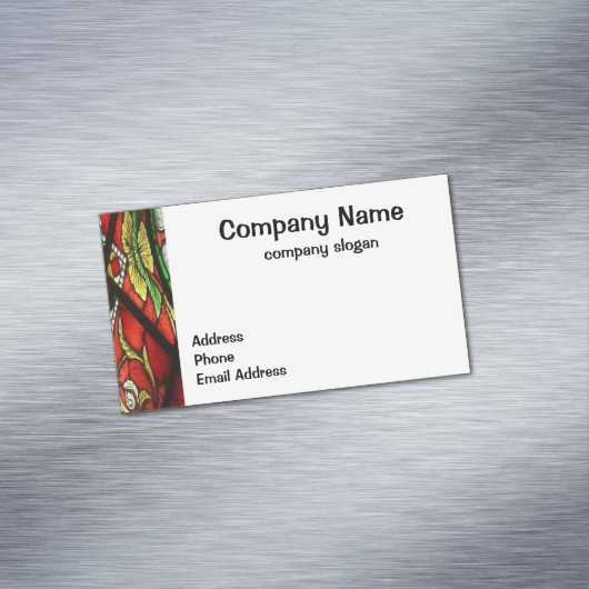 Carte De Visite Magnétique Verre tendu (In Situ)