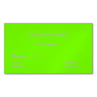 vert fluorescent - couleur solide