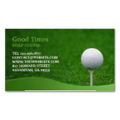 Carte De Visite Magnétique Vert foncé (devant)