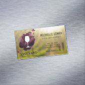 Carte De Visite Magnétique Vignoble en verre (In Situ)