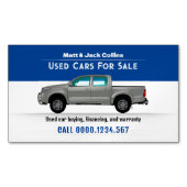 Carte De Visite Magnétique Voitures D'Occasion À Vendre | Services de pièces (devant)