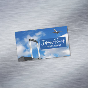Carte De Visite Magnétique Voyage
