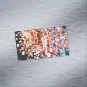 Carte De Visite Magnétique Vue nocturne depuis Flight Mug (In Situ)