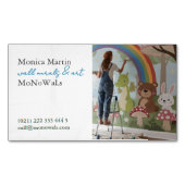 Carte De Visite Magnétique Wall Mural Painter (devant)