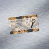 Carte De Visite Magnétique Whisk | Chef pâtissier | Cookies (In Situ)