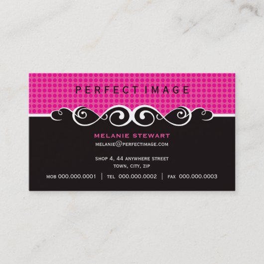 CARTE DE VISITE :: magnifique 2 (Devant)