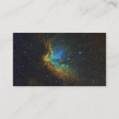 Carte De Visite Magnifique Assistant Nebula NGC 7380 NASA (Dos)