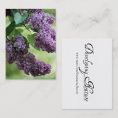 Carte De Visite Magnifique Mini impression Printemps (Devant / Derrière)