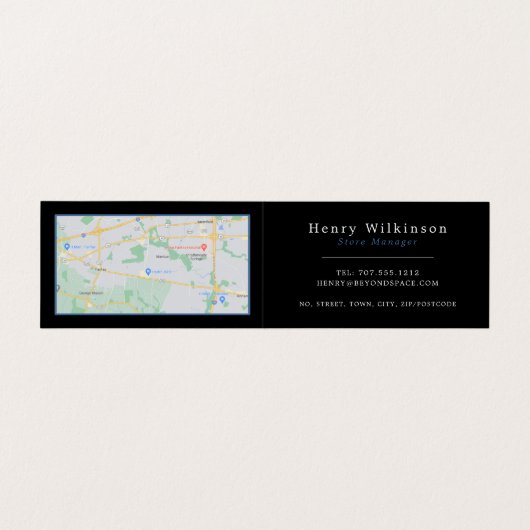 Carte De Visite Magnifique Stargazer, Astronome, Astronomie Store (Intérieur déplié)