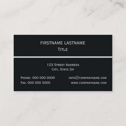 Carte De Visite Magnolia blanche (Dos)