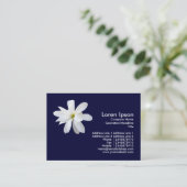 Carte De Visite Magnolia - bleu marine (Debout devant)