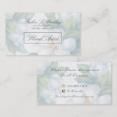 Carte De Visite Magnolia méridionale classique et élégante (Devant / Derrière)