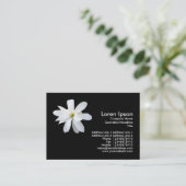 Carte De Visite Magnolia - Noir (Debout devant)