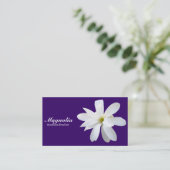 Carte De Visite Magnolia - Purple profond 330066 (Debout devant)