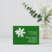 Carte De Visite Magnolia - Vert herbe (Debout devant)