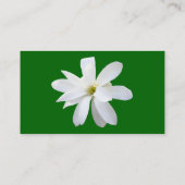 Carte De Visite Magnolia - Vert herbe (Dos)