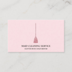 Carte De Visite Maid Cleaner ménagère ménagère ménage