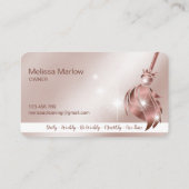 Carte De Visite Maid Cleanhouse Sparkling or rose (Dos)