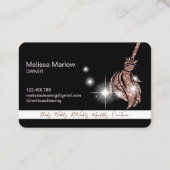 Carte De Visite Maid Cleanhouse Sparkling or rose (Dos)