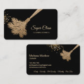 Carte De Visite Maid Cleanhouse Sparkling or rose (Devant / Derrière)