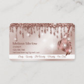 Carte De Visite Maid Cleanhouse Sparkling or rose (Dos)