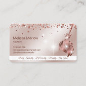 Carte De Visite Maid Cleanhouse Sparkling or rose (Dos)