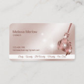 Carte De Visite Maid Cleanhouse Sparkling or rose (Dos)