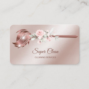 Carte De Visite Maid Cleanhouse Sparkling or rose