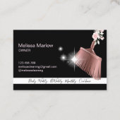 Carte De Visite Maid Cleanhouse Sparkling or rose (Dos)
