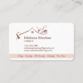 Carte De Visite Maid Cleanhouse Sparkling or rose (Dos)