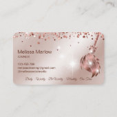 Carte De Visite Maid Cleanhouse Sparkling or rose (Dos)