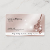 Carte De Visite Maid Cleanhouse Sparkling or rose (Dos)