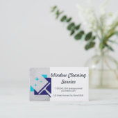 Carte De Visite Maid | Cleaning Service Cleaner | Squeegee (Debout devant)