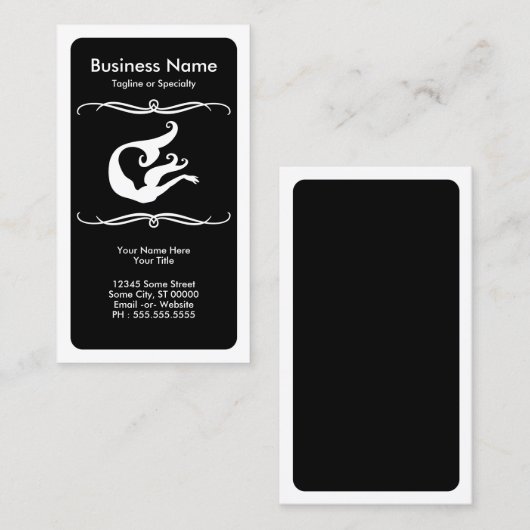 Carte De Visite maid mod (Devant / Derrière)